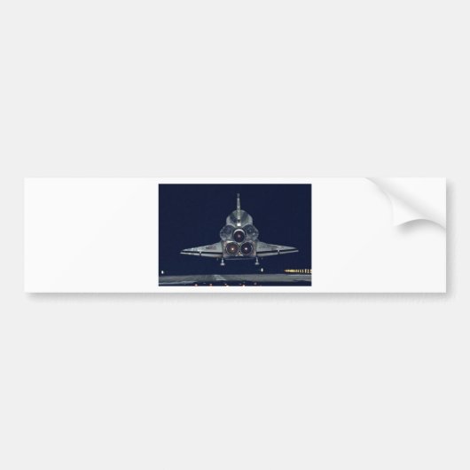 Space Shuttle Bumpersticker (Voorkant)
