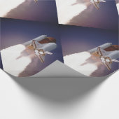 Space Shuttle Cadeaupapier (Hoek)