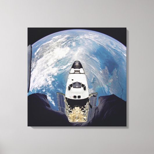 Space Shuttle Canvas Afdruk (Voorkant)