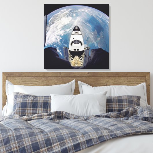 Space Shuttle Canvas Afdruk (Insitu (Slaapkamer))