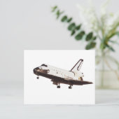 Space Shuttle Challenger Briefkaart (Staand voorkant)