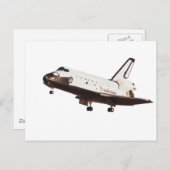 Space Shuttle Challenger Briefkaart (Voorkant / Achterkant)