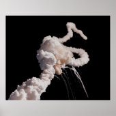 Space Shuttle Challenger Disaster Poster (Voorkant)
