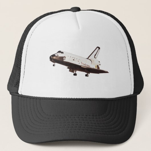 Space Shuttle Challenger Trucker Pet (Voorkant)