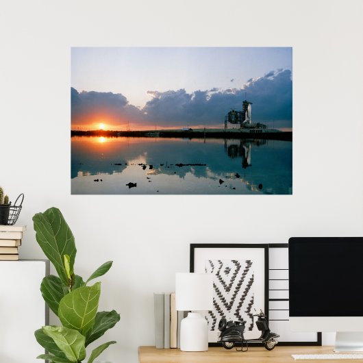 Space Shuttle Columba (STS-1) Poster (Thuiskantoor)