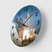 Space Shuttle Columbia Blasts off Ronde Klok (Hoek)