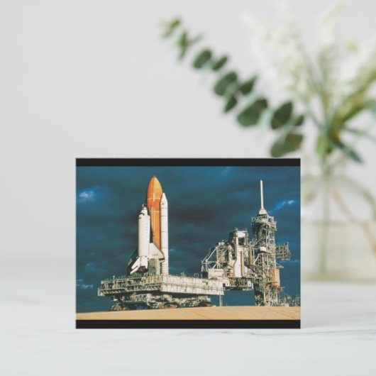 Space Shuttle Columbia Briefkaart (Staand voorkant)