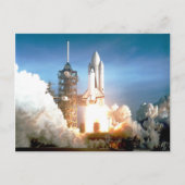 Space Shuttle Columbia Briefkaart (Voorkant)