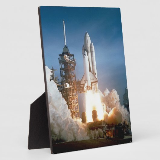 Space Shuttle Columbia Launching Fotoplaat (Zijkant)