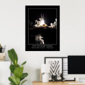 Space Shuttle Columbia Lift-off - 1 maart 2002 Poster (Thuiskantoor)
