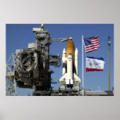 Space Shuttle Columbia Preps Poster (Voorkant)