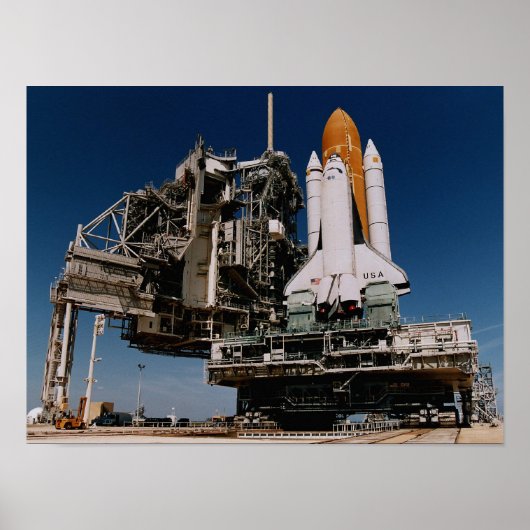 Space Shuttle Columbia (STS-83) Poster (Voorkant)