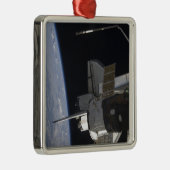 Space Shuttle Discovery 10 Metalen Ornament (Rechts)