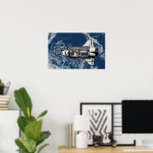 Space Shuttle Discovery 10 Poster (Thuiskantoor)