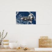 Space Shuttle Discovery 10 Poster (Keuken)