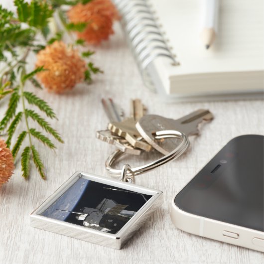 Space Shuttle Discovery 10 Sleutelhanger (Zijkant)