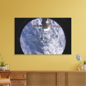 Space Shuttle Discovery 11 Canvas Afdruk (Insitu (Woonkamer))