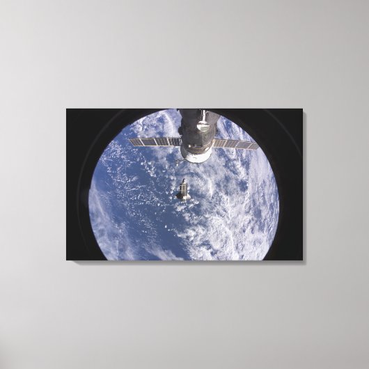 Space Shuttle Discovery 11 Canvas Afdruk (Voorkant)