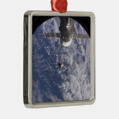 Space Shuttle Discovery 11 Metalen Ornament (Rechts)