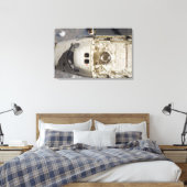 Space Shuttle Discovery 12 Canvas Afdruk (Insitu (Slaapkamer))