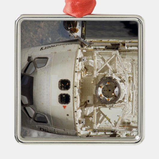 Space Shuttle Discovery 12 Metalen Ornament (Voorkant)