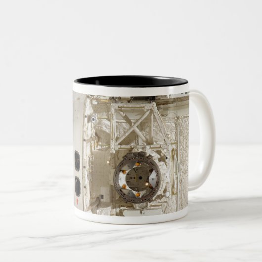 Space Shuttle Discovery 12 Tweekleurige Koffiemok (Voorkant rechts)