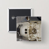 Space Shuttle Discovery 12 Vierkante Button 5,1 Cm (Voorkant /achterkant)