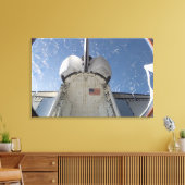 Space Shuttle Discovery 13 Canvas Afdruk (Insitu (Woonkamer))