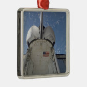 Space Shuttle Discovery 13 Metalen Ornament (Rechts)