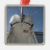 Space Shuttle Discovery 13 Metalen Ornament (Voorkant)