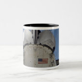 Space Shuttle Discovery 13 Tweekleurige Koffiemok (Center)