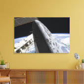 Space Shuttle Discovery 14 Canvas Afdruk (Insitu (Woonkamer))