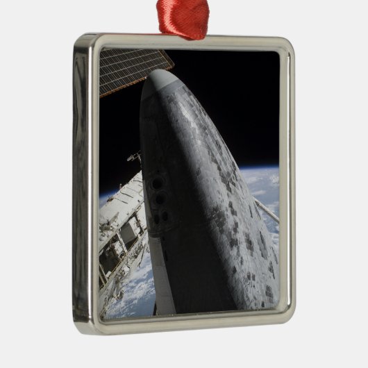 Space Shuttle Discovery 14 Metalen Ornament (Rechts)