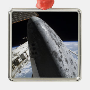 Space Shuttle Discovery 14 Metalen Ornament