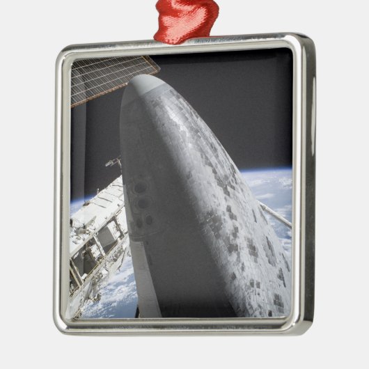 Space Shuttle Discovery 14 Metalen Ornament (Links)