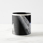 Space Shuttle Discovery 14 Tweekleurige Koffiemok (Center)