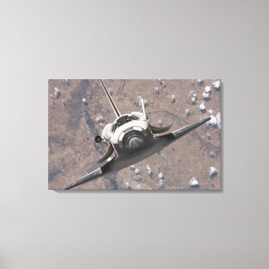 Space Shuttle Discovery 15 Canvas Afdruk (Voorkant)