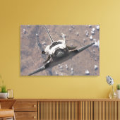 Space Shuttle Discovery 15 Canvas Afdruk (Insitu (Woonkamer))