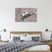 Space Shuttle Discovery 15 Canvas Afdruk (Insitu (Slaapkamer))