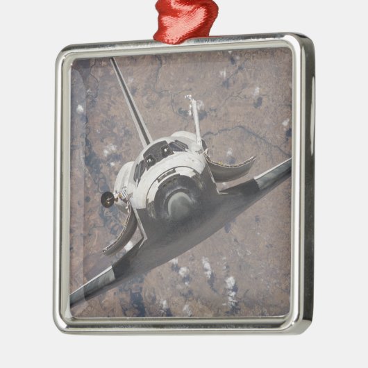 Space Shuttle Discovery 15 Metalen Ornament (Links)