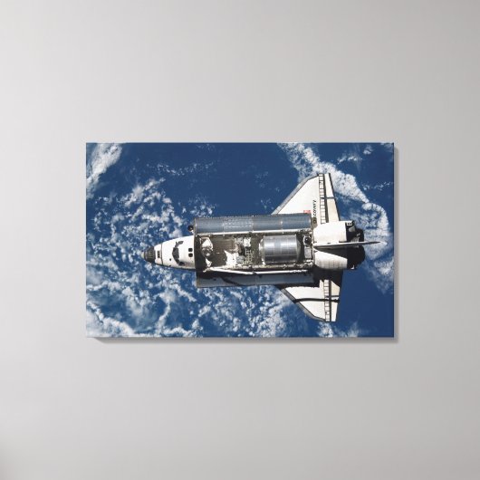 Space Shuttle Discovery 16 Canvas Afdruk (Voorkant)