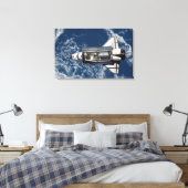 Space Shuttle Discovery 16 Canvas Afdruk (Insitu (Slaapkamer))