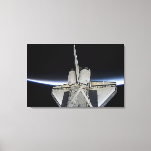 Space Shuttle Discovery 16 Canvas Afdruk (Voorkant)