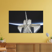 Space Shuttle Discovery 16 Canvas Afdruk (Insitu (Woonkamer))