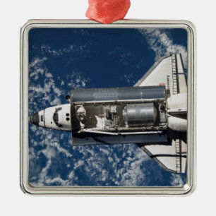 Space Shuttle Discovery 16 Metalen Ornament