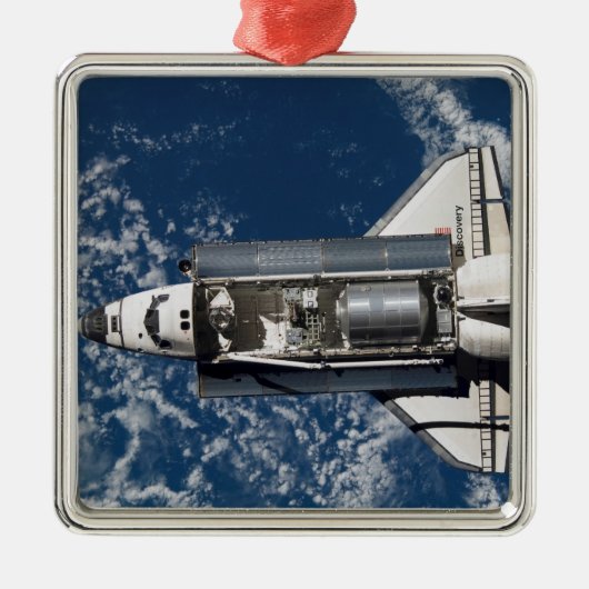 Space Shuttle Discovery 16 Metalen Ornament (Voorkant)