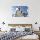 Space Shuttle Discovery 4 Canvas Afdruk (Insitu (Slaapkamer))