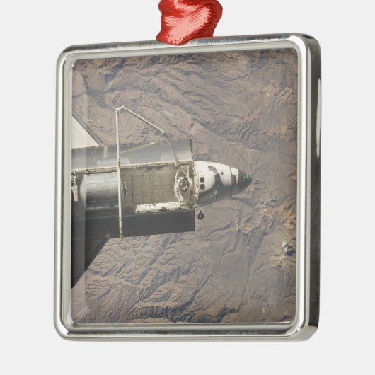 Space Shuttle Discovery 4 Metalen Ornament (Links)