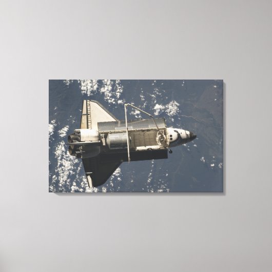 Space Shuttle Discovery 5 Canvas Afdruk (Voorkant)