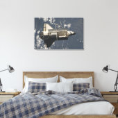 Space Shuttle Discovery 5 Canvas Afdruk (Insitu (Slaapkamer))